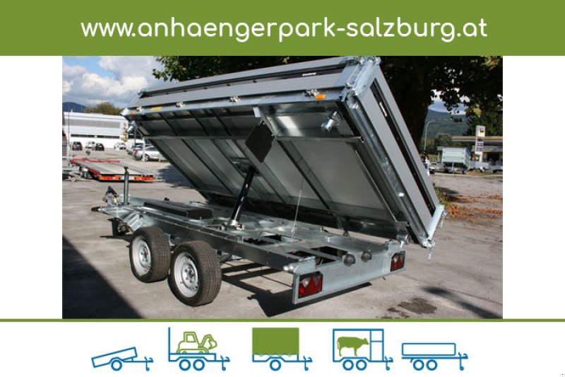 PKW-Anhänger des Typs Brenderup Dreiseitenkipper Serie TT5000, Neumaschine in Anif-Niederalm (Bild 1)