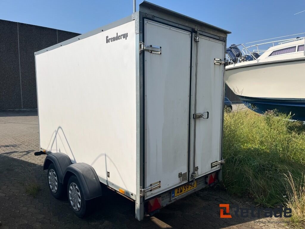 PKW-Anhänger des Typs Brenderup GE - Lukket Cargo trailer, Gebrauchtmaschine in Rødovre (Bild 4)