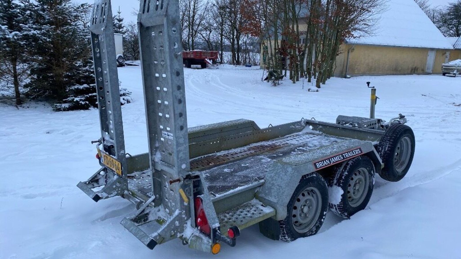PKW-Anhänger от тип Brian James Digger Plant Maskintrailer, Gebrauchtmaschine в Rødovre (Снимка 5)