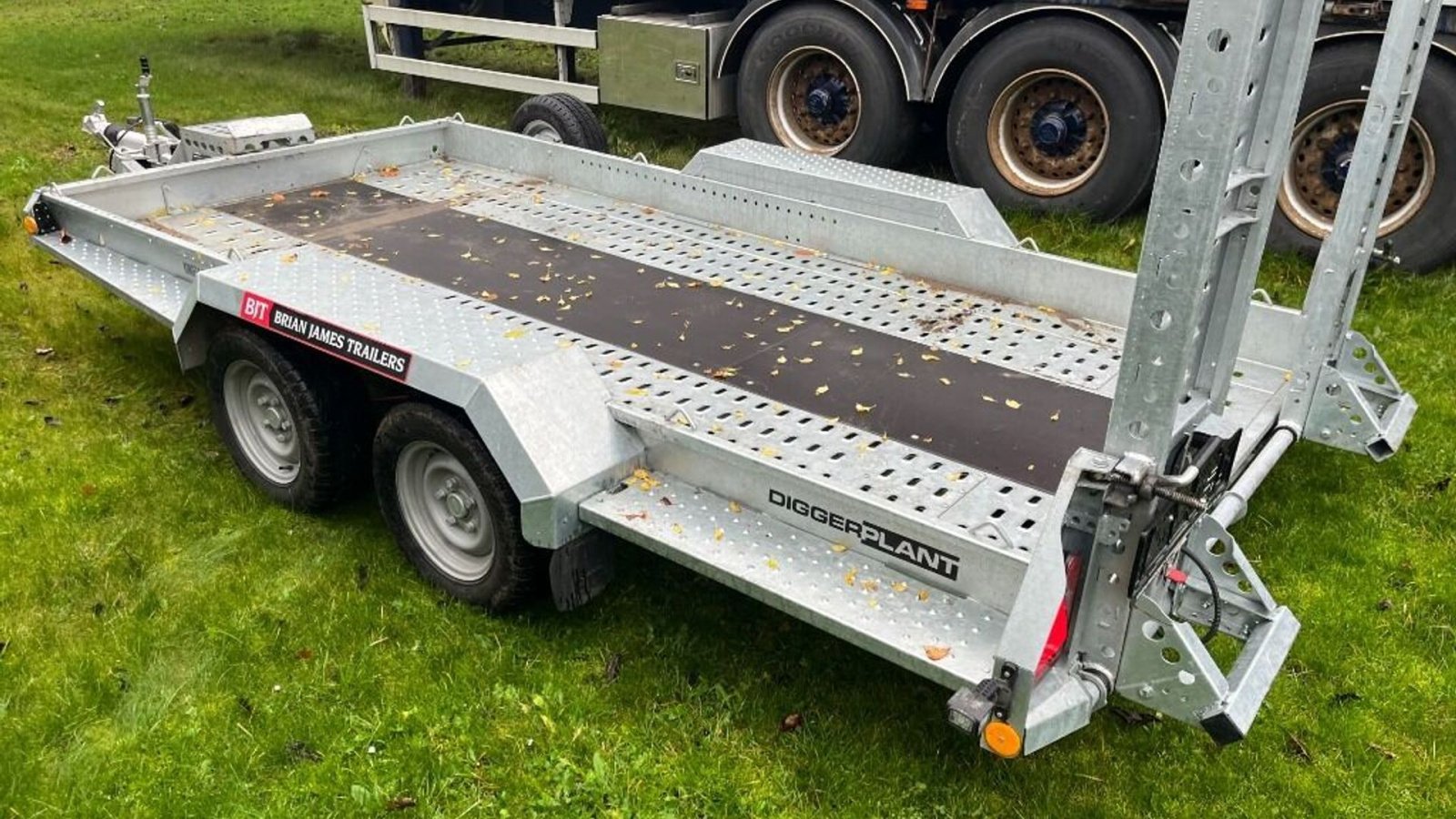 PKW-Anhänger typu Brian James DIGGER Plant543 - 3717 Maskintrailer, Gebrauchtmaschine v Rødovre (Obrázek 2)