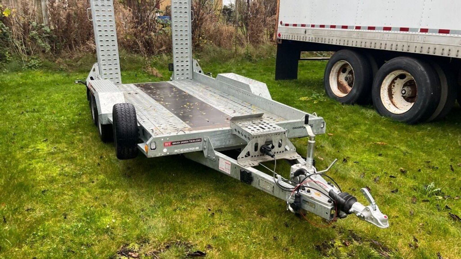 PKW-Anhänger typu Brian James DIGGER Plant543 - 3717 Maskintrailer, Gebrauchtmaschine v Rødovre (Obrázek 5)