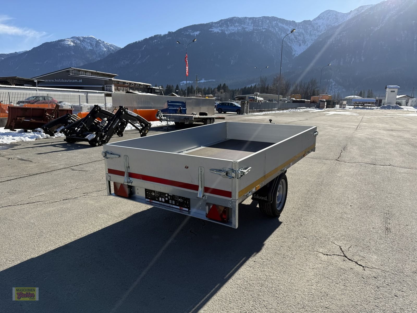 PKW-Anhänger типа Eduard 2615G - Hochlader mit 1500 kg Gesamtgewicht, Neumaschine в Kötschach (Фотография 12)