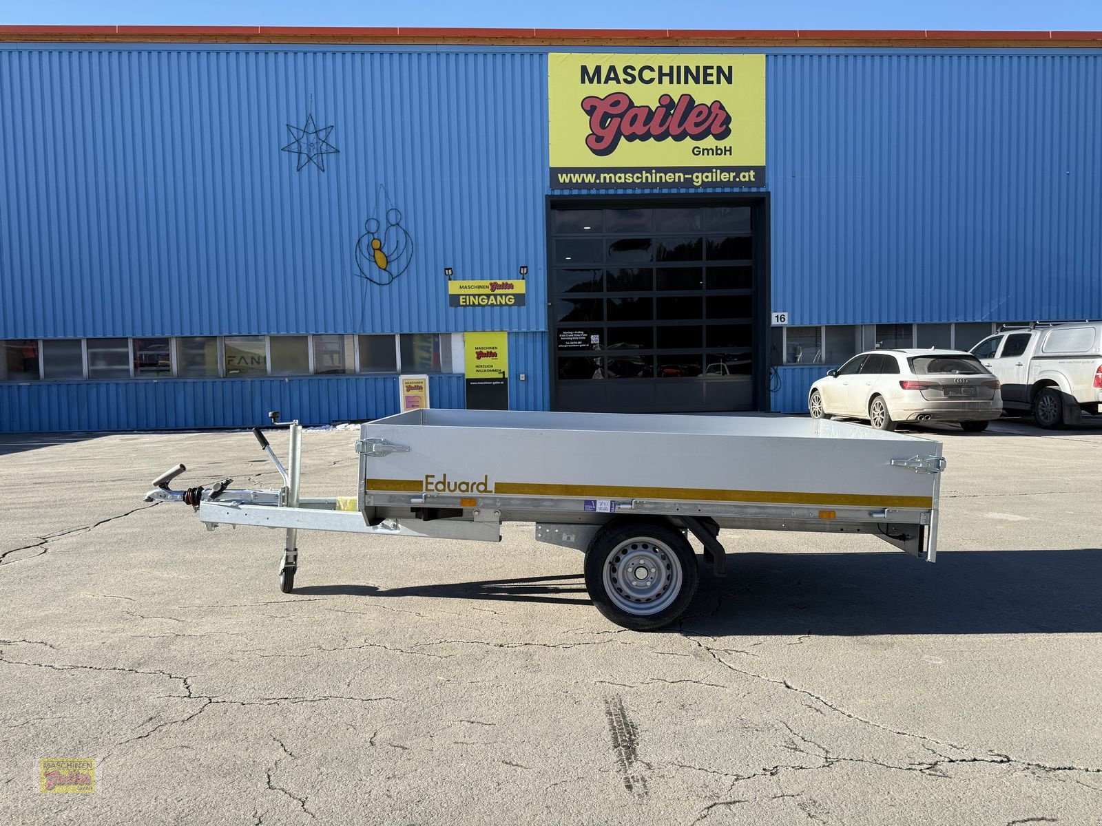PKW-Anhänger типа Eduard 2615G - Hochlader mit 1500 kg Gesamtgewicht, Neumaschine в Kötschach (Фотография 1)