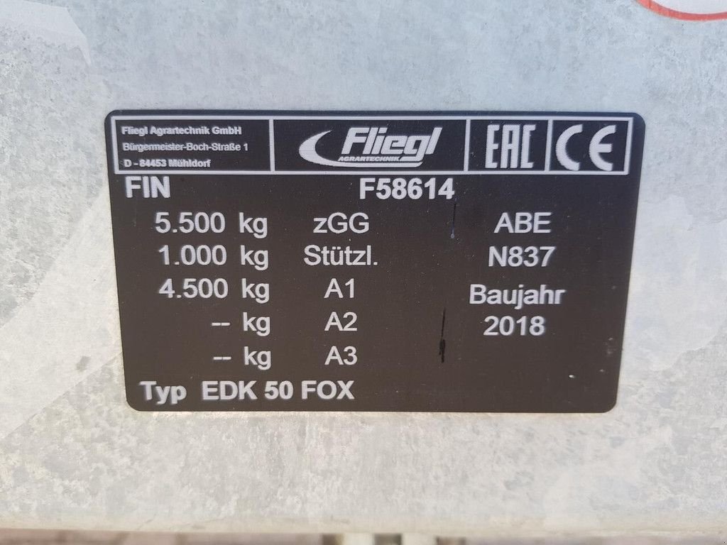 PKW-Anhänger des Typs Fliegl kipper EDK 50, Neumaschine in Goudriaan (Bild 10)