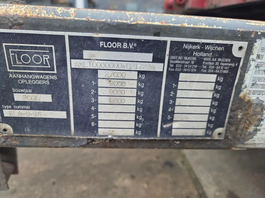 PKW-Anhänger typu Floor 3 as luchtgeveerd, Gebrauchtmaschine v Emmeloord (Obrázok 3)