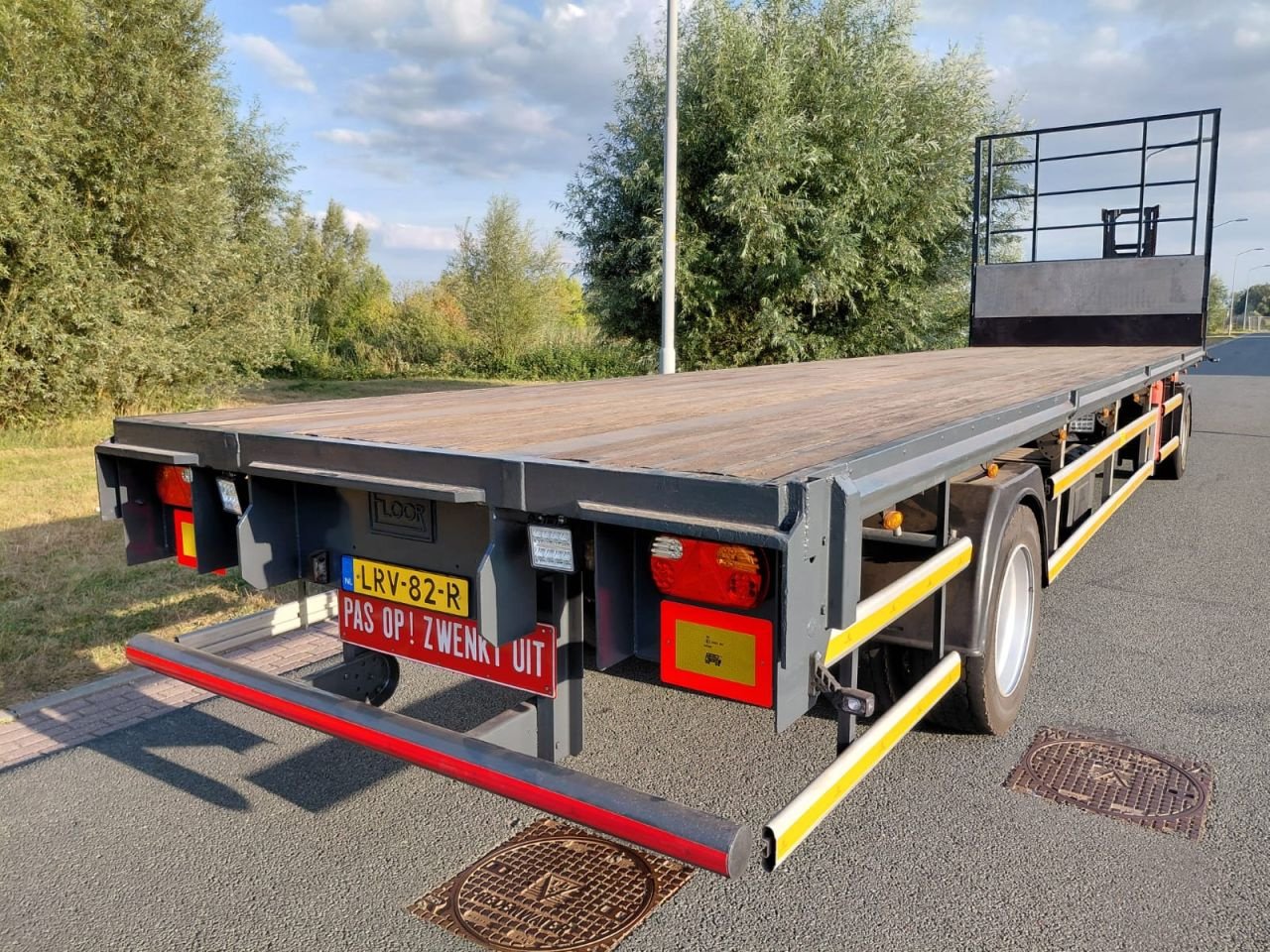 PKW-Anhänger typu Floor landbouw wagen transport wagen, Gebrauchtmaschine v Boven-Leeuwen (Obrázek 4)