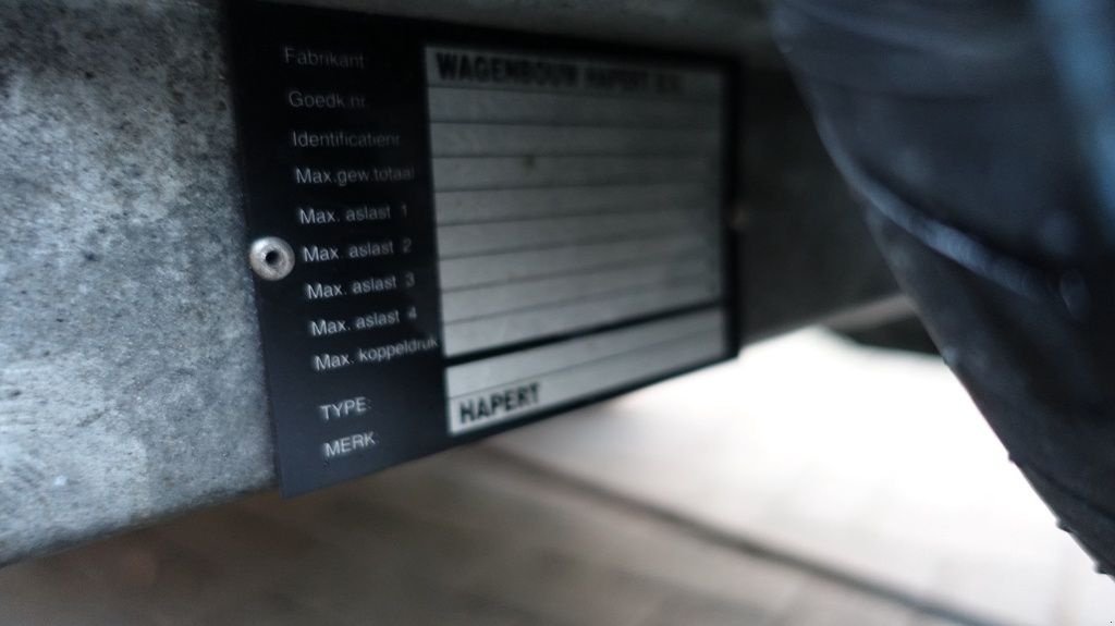 PKW-Anhänger Türe ait Hapert Gesloten met klep 250x130x152, Gebrauchtmaschine içinde IJsselmuiden (resim 8)