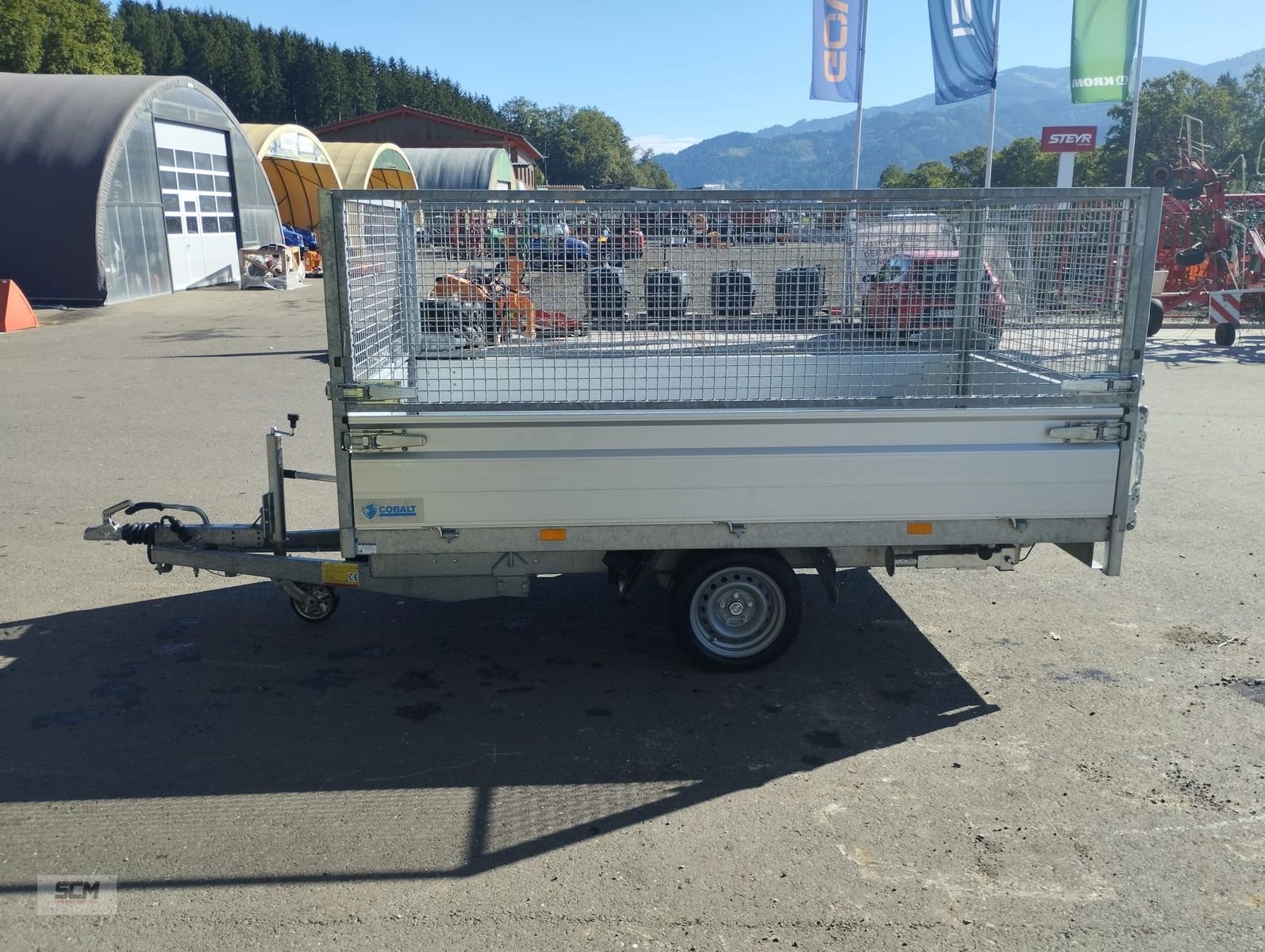 PKW-Anhänger Türe ait Hapert HängerCobalt HB-1 2800 x 1600, Neumaschine içinde St. Marein (resim 7)