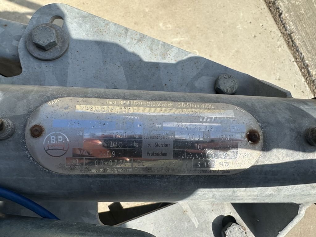 PKW-Anhänger typu Hapert RL1302, Gebrauchtmaschine v Cabauw (Obrázek 7)