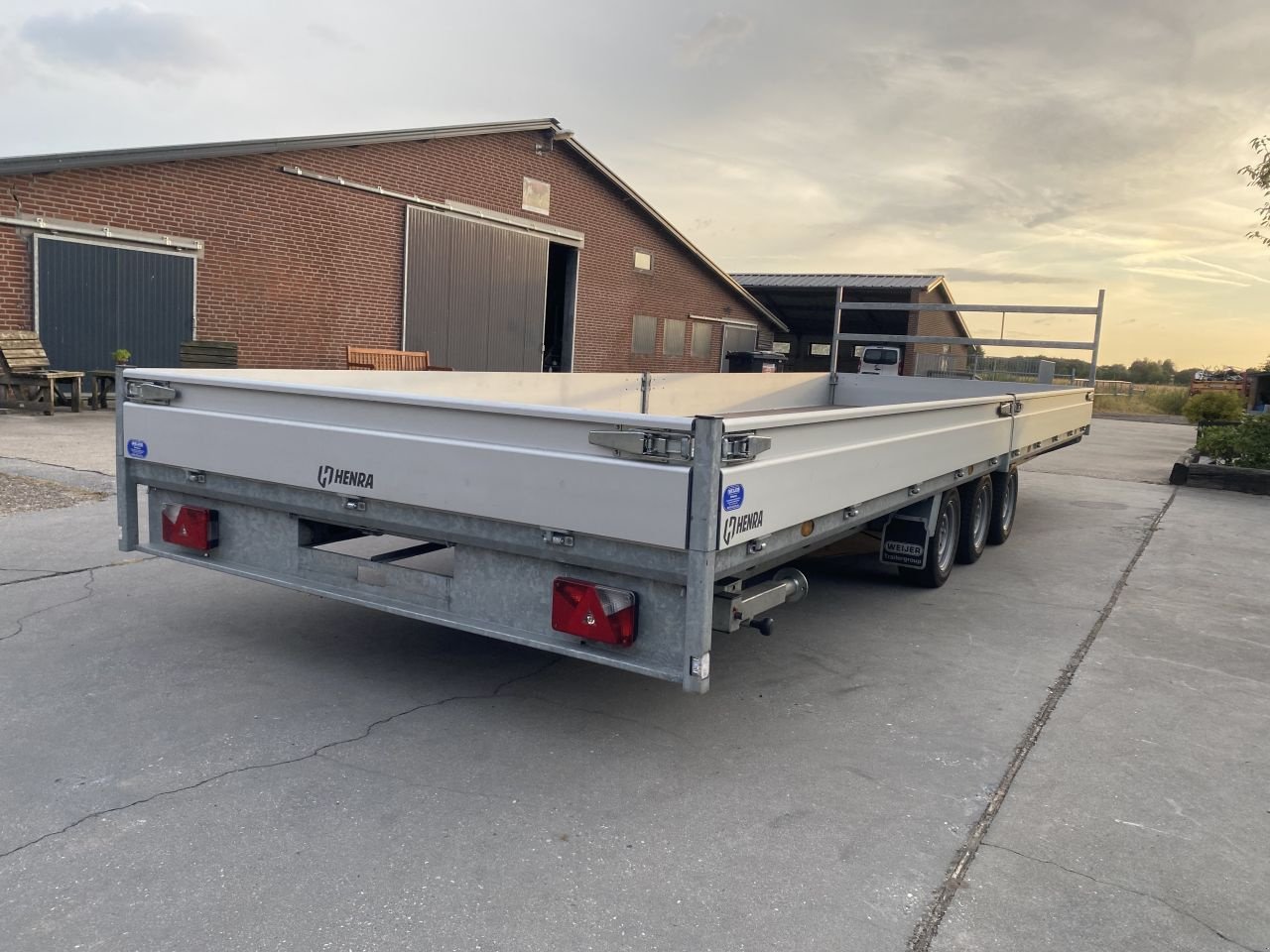 PKW-Anhänger typu Henra Aanhangwagen, Gebrauchtmaschine v De Mortel (Obrázek 8)