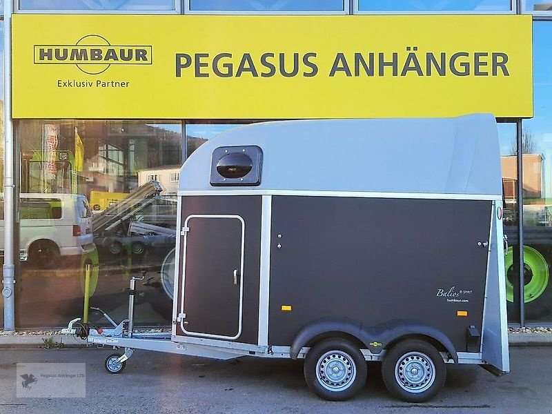 PKW-Anhänger typu Humbaur Balios Spirit 2-Pferdeanhänger Aluboden gebr Böckmann a.L, Gebrauchtmaschine v Gevelsberg (Obrázek 3)