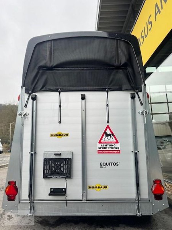 PKW-Anhänger от тип Humbaur Equitos Alu 2- Pferdeanhänger 2t. Vollalu NEU, Neumaschine в Gevelsberg (Снимка 4)