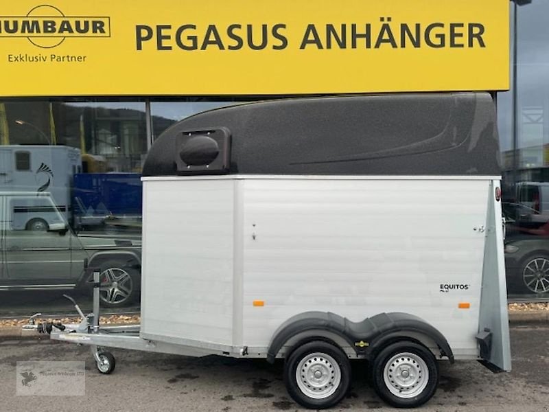 PKW-Anhänger от тип Humbaur Equitos Alu 2- Pferdeanhänger 2t. Vollalu NEU, Neumaschine в Gevelsberg (Снимка 3)