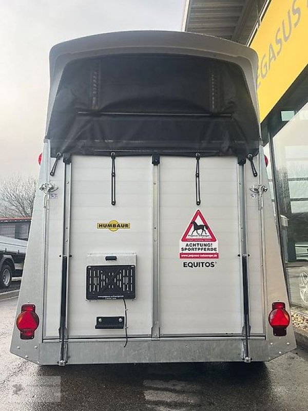 PKW-Anhänger van het type Humbaur Equitos Alu Plus 2-Pferdeanhänger 2,0t. NEU Modell 2026, Neumaschine in Gevelsberg (Foto 4)