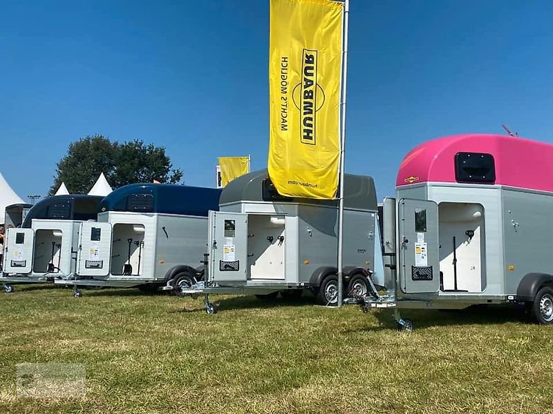 PKW-Anhänger typu Humbaur Equitos Alu Plus 2-Pferdeanhänger 2,4t SK DS NEU, Neumaschine v Gevelsberg (Obrázek 14)