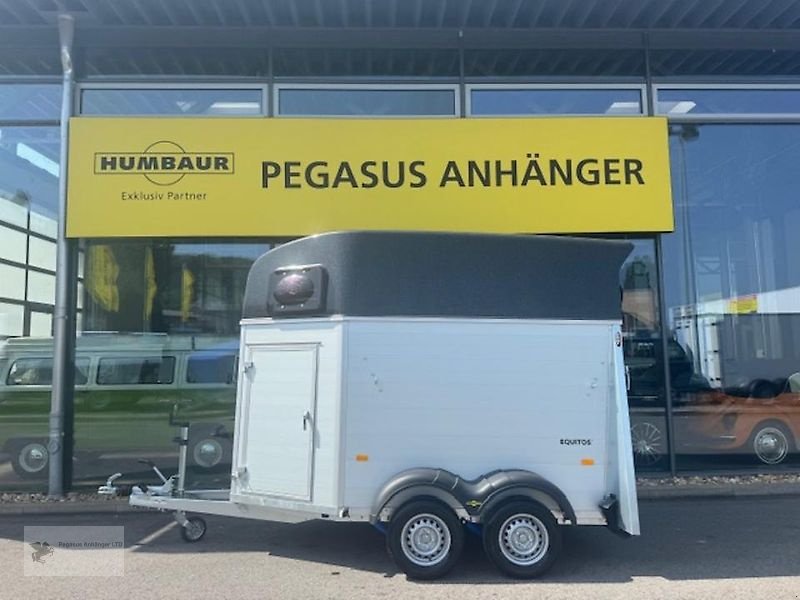 PKW-Anhänger tipa Humbaur Equitos Alu Plus 2-Pferdeanhänger Alu Sattelkammer 2t Neu, Gebrauchtmaschine u Gevelsberg (Slika 1)