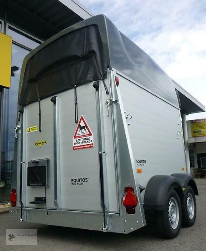 PKW-Anhänger typu Humbaur EQUITOS Alu Plus 2-Pferdeanhänger gebr. Böckmann a. L, Gebrauchtmaschine v Gevelsberg (Obrázek 9)