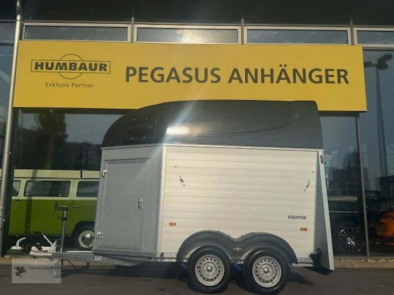 PKW-Anhänger typu Humbaur Equitos Alu Plus Pferdeanhänger NEU 2,0t, Neumaschine v Gevelsberg (Obrázek 1)