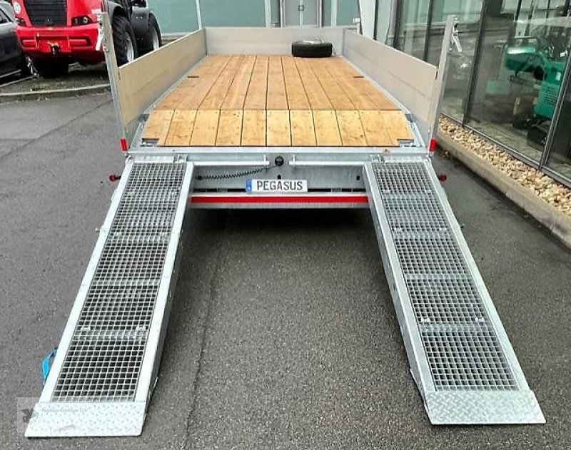 PKW-Anhänger des Typs Humbaur HBTZ 136224 NEU Tandem Tieflader Alubordwände, Neumaschine in Gevelsberg (Bild 5)