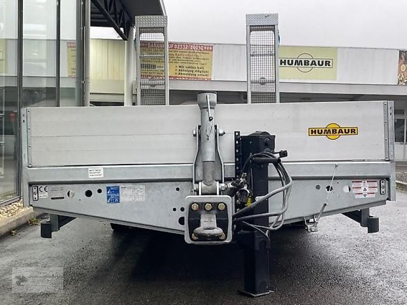 PKW-Anhänger des Typs Humbaur HBTZ 136224 NEU Tandem Tieflader Alubordwände, Neumaschine in Gevelsberg (Bild 3)