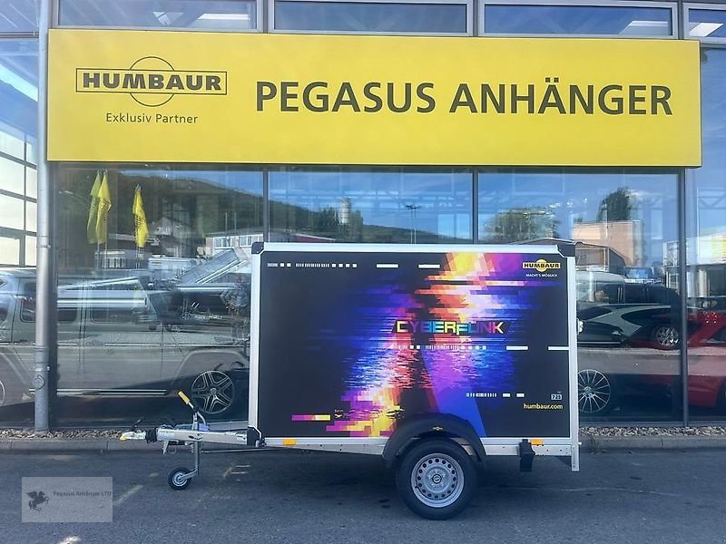 PKW-Anhänger Türe ait Humbaur HK 132513-15P Kofferanhänger Ltd. Ed. Cyberfunk Design, Gebrauchtmaschine içinde Gevelsberg (resim 3)