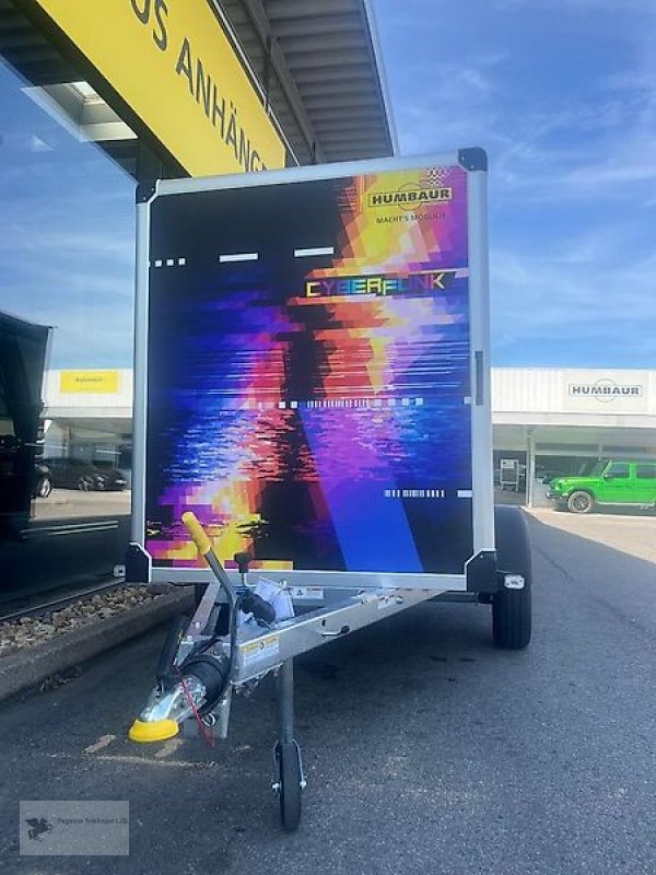 PKW-Anhänger Türe ait Humbaur HK 132513-15P Kofferanhänger Ltd. Ed. Cyberfunk Design, Gebrauchtmaschine içinde Gevelsberg (resim 1)