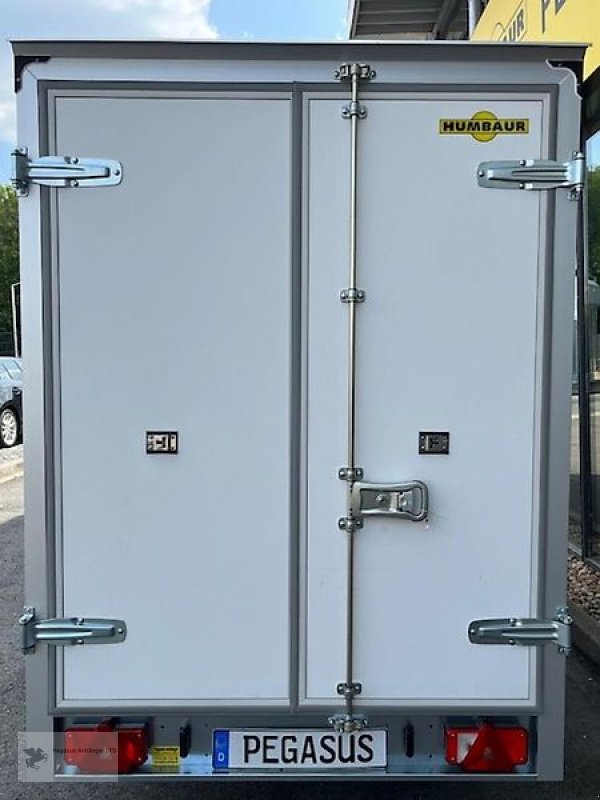 PKW-Anhänger Türe ait Humbaur HK 133015-18P Kofferanhänger NEU 1,3to Einachser, Neumaschine içinde Gevelsberg (resim 4)