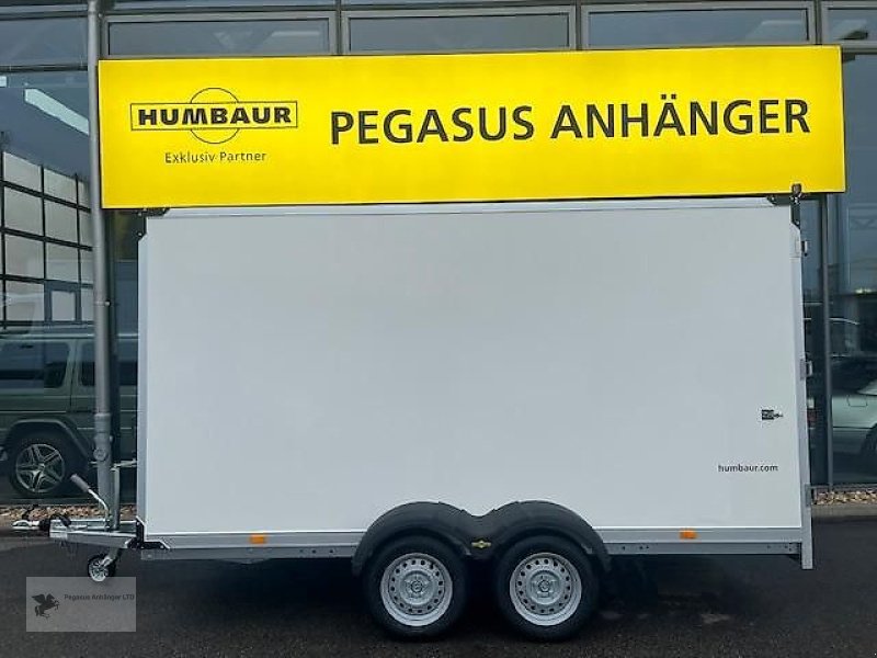 PKW-Anhänger Türe ait Humbaur HK 254018 Tandem Kofferanhänger NEU Tieflader 2,5 to, Neumaschine içinde Gevelsberg (resim 3)