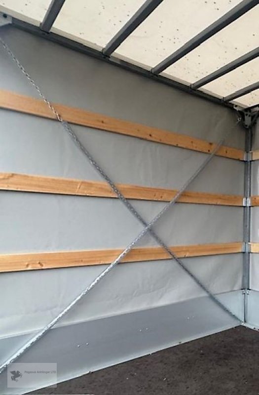 PKW-Anhänger Türe ait Humbaur HN 354121 Tandem 3,5t Kastenanhänger NEU Schiebeplane, Neumaschine içinde Gevelsberg (resim 6)