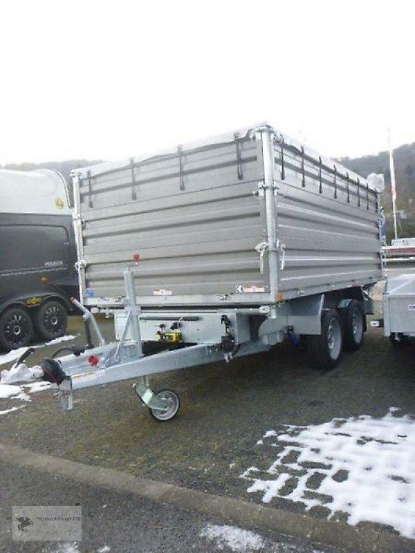 PKW-Anhänger typu Humbaur HTK 3000.31 Dreiseitenkipper Flachplane 2BW NEU, Neumaschine v Gevelsberg (Obrázek 4)