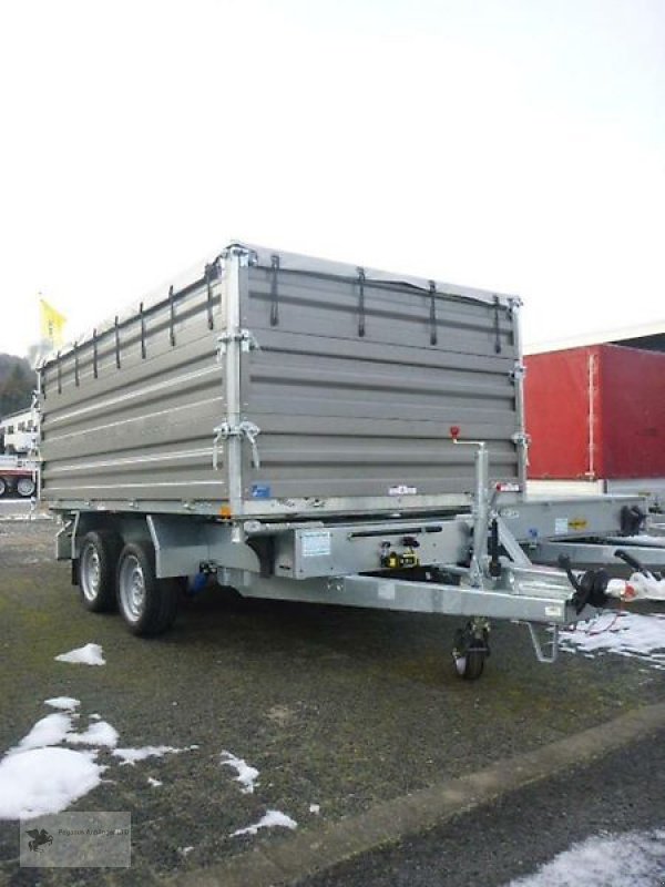 PKW-Anhänger typu Humbaur HTK 3000.31 Dreiseitenkipper Flachplane 2BW NEU, Neumaschine v Gevelsberg (Obrázek 2)