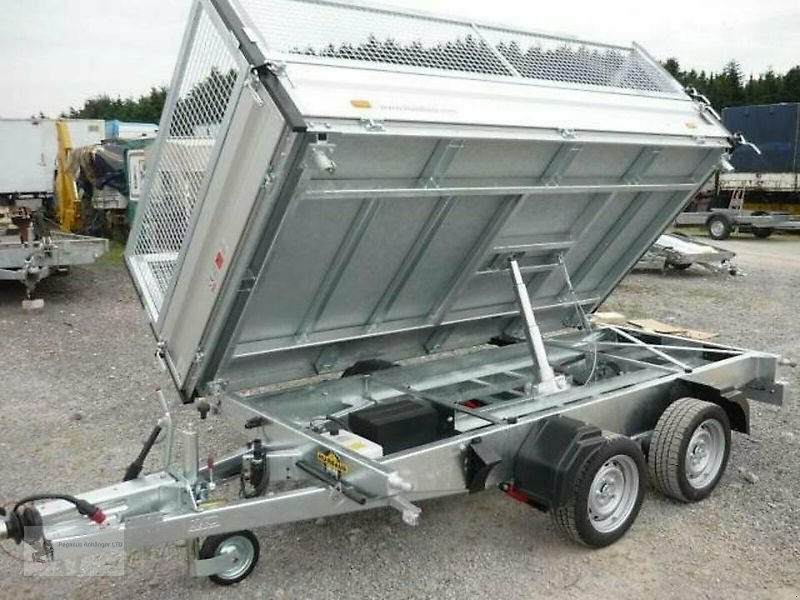 PKW-Anhänger tipa Humbaur HTK 3500.31 Dreiseitenkipper 3,5to Stahlgitteraufsatz NEU, Neumaschine u Gevelsberg (Slika 5)