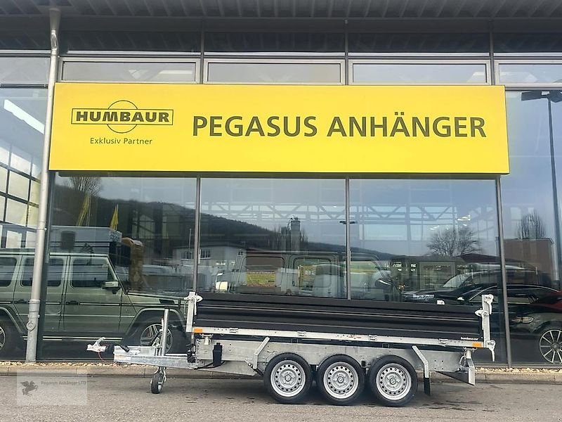 PKW-Anhänger typu Humbaur HTK 3500.31 Tridem Dreiseitemkipper Stahl NEU 3,5t., Neumaschine v Gevelsberg (Obrázek 4)