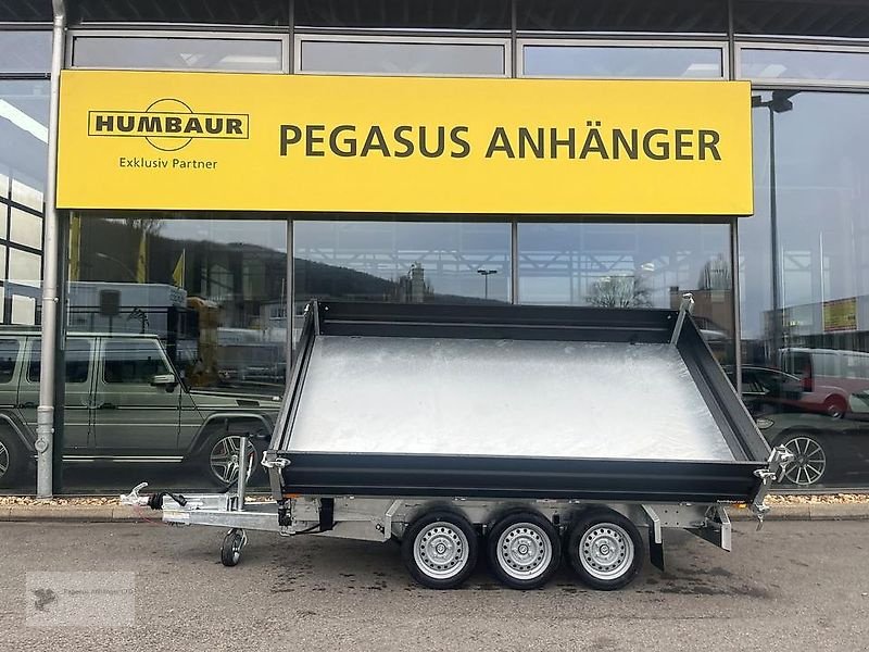 PKW-Anhänger typu Humbaur HTK 3500.31 Tridem Dreiseitemkipper Stahl NEU 3,5t., Neumaschine v Gevelsberg (Obrázek 9)