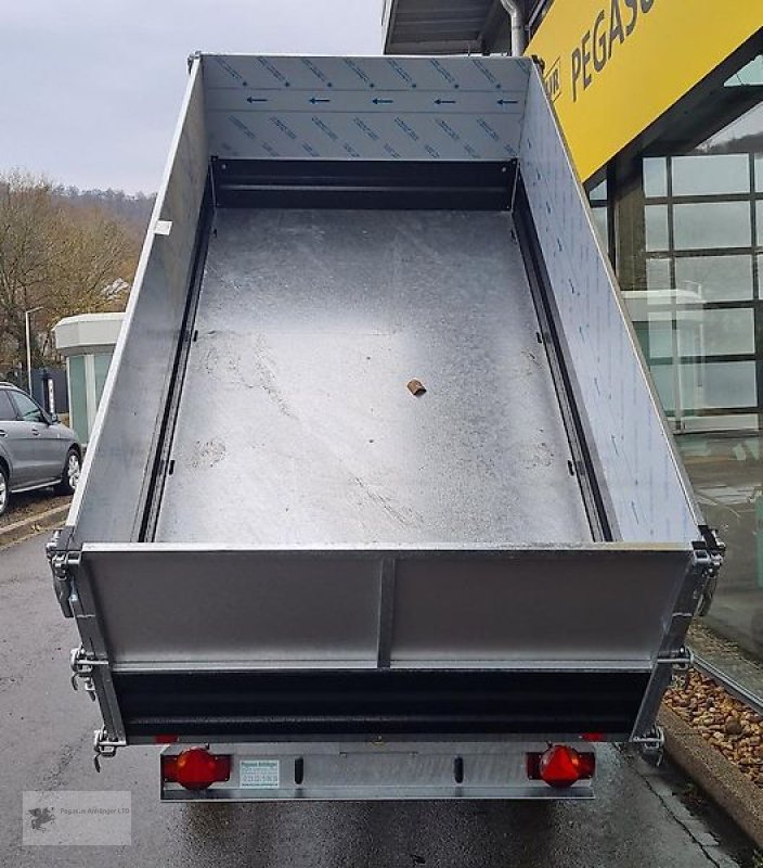 PKW-Anhänger Türe ait Humbaur HTK 3500.37 3-Seitenkipper NEU E-Pumpe Stahl, Neumaschine içinde Gevelsberg (resim 5)