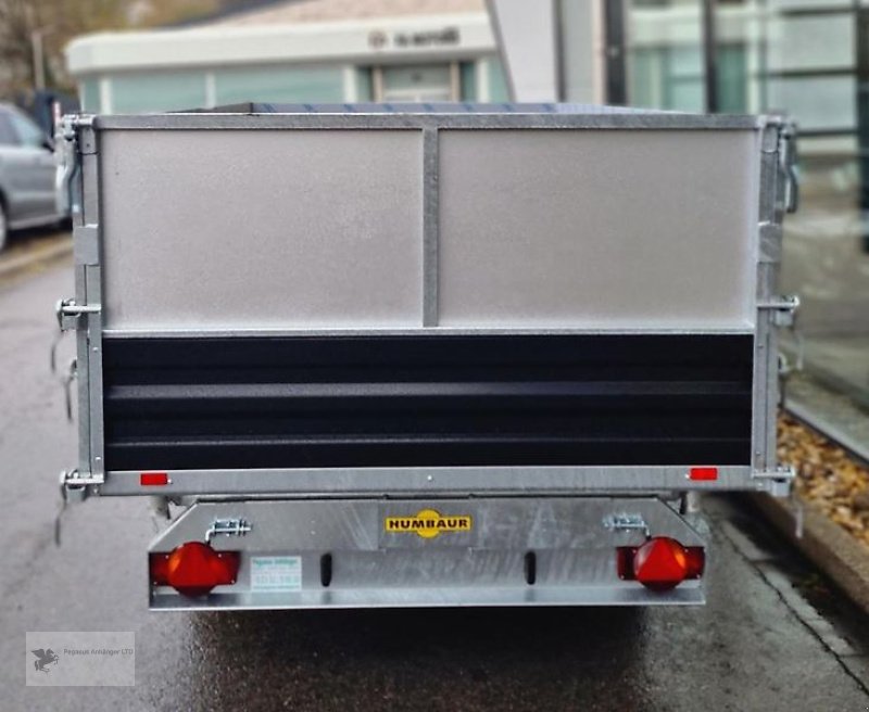 PKW-Anhänger Türe ait Humbaur HTK 3500.37 3-Seitenkipper NEU E-Pumpe Stahl, Neumaschine içinde Gevelsberg (resim 4)