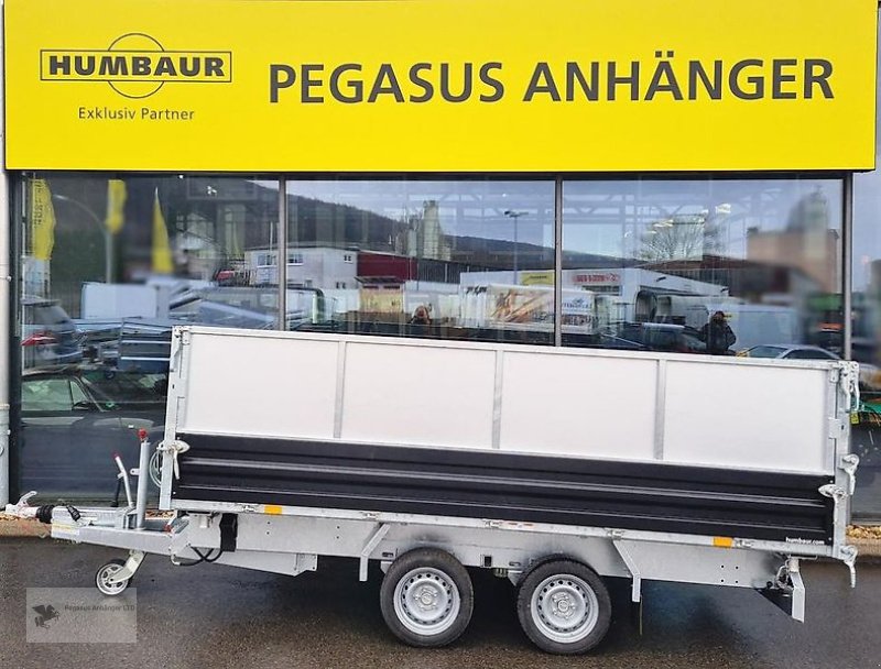 PKW-Anhänger типа Humbaur HTK 3500.37 3-Seitenkipper NEU E-Pumpe Stahl, Neumaschine в Gevelsberg (Фотография 3)