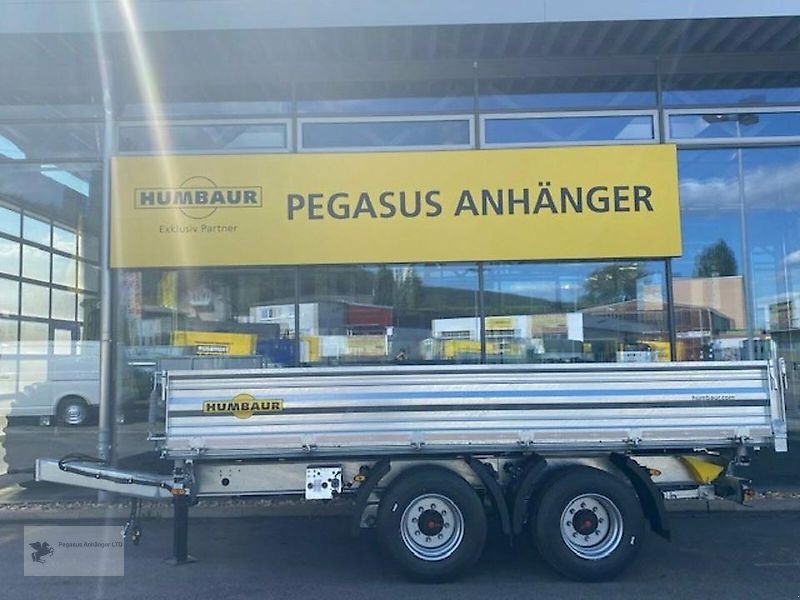 PKW-Anhänger Türe ait Humbaur HTK185024 NEU Tandem-Deiseitenkipper 18to, Neumaschine içinde Gevelsberg (resim 1)