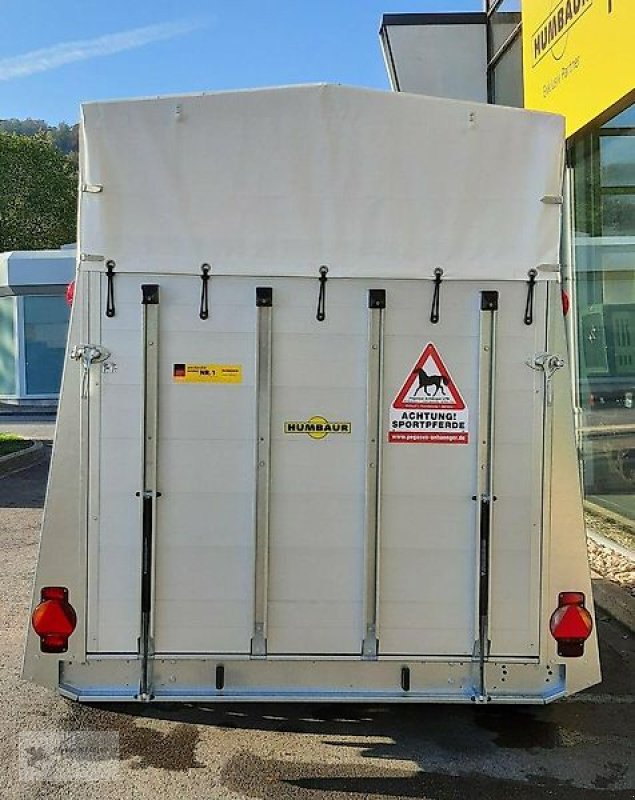 PKW-Anhänger του τύπου Humbaur HTV 243016 AG Viehanhänger ALU 2,4to, Neumaschine σε Gevelsberg (Φωτογραφία 4)