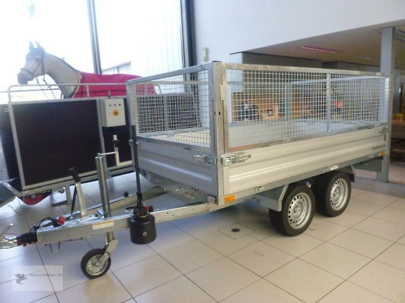 PKW-Anhänger des Typs Humbaur HUK 272715 Rückwärtskipper 2,7to Stahlgitterausatz NEU, Neumaschine in Gevelsberg (Bild 3)