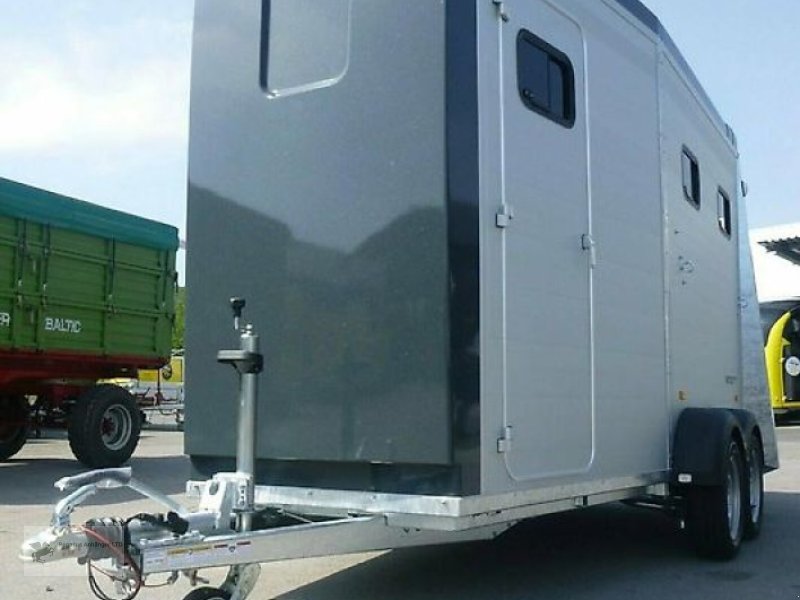 PKW-Anhänger Türe ait Humbaur Notos Xtra UP 2-Pferdeanhänger 2,7to gebr. Böckmann a.L, Gebrauchtmaschine içinde Gevelsberg (resim 1)