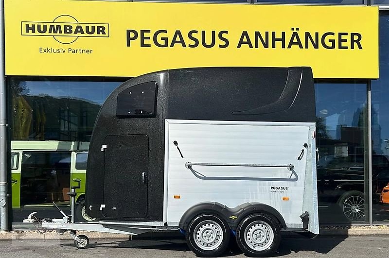 PKW-Anhänger Türe ait Humbaur Pegasus 2 Pferdeanhänger 2,4t. ALU 1.Hand, Gebrauchtmaschine içinde Gevelsberg (resim 1)