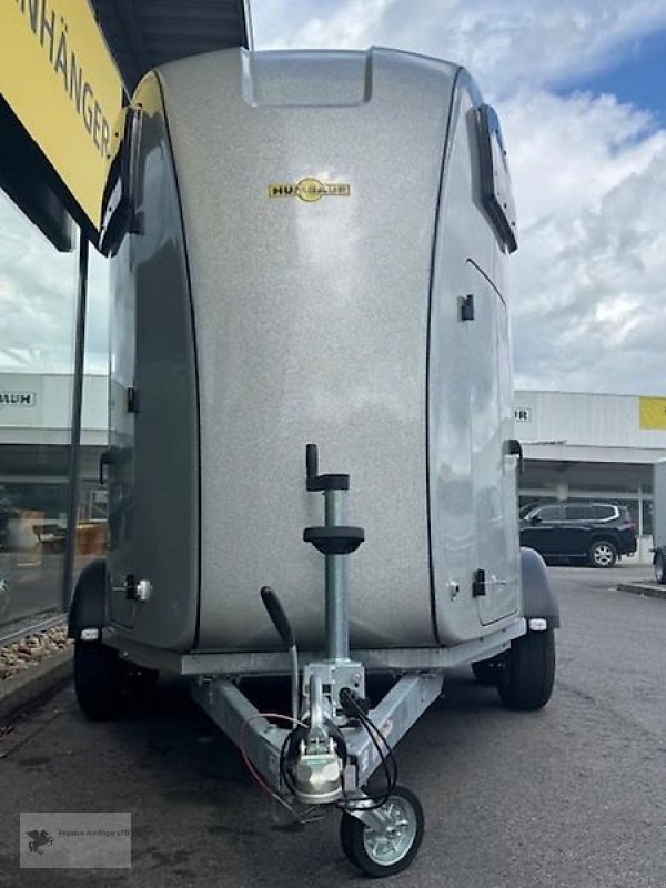 PKW-Anhänger Türe ait Humbaur Pegasus 2 Pferdeanhänger Alu NEU 2,4t DS, Neumaschine içinde Gevelsberg (resim 2)