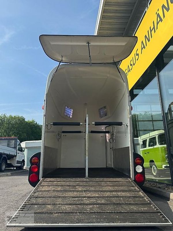 PKW-Anhänger des Typs Humbaur Pegasus 2-Pferdeanhänger Aluboden Vollpoly 2,4t. Sattelka, Gebrauchtmaschine in Gevelsberg (Bild 4)