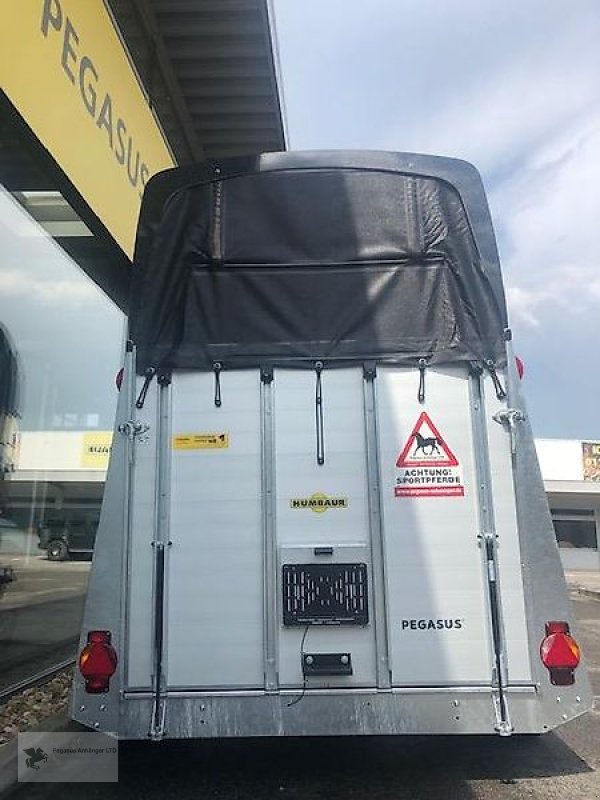 PKW-Anhänger Türe ait Humbaur Pegasus PRO 2-Pferdanhänger !NEU! 2,4t SK DS, Neumaschine içinde Gevelsberg (resim 7)