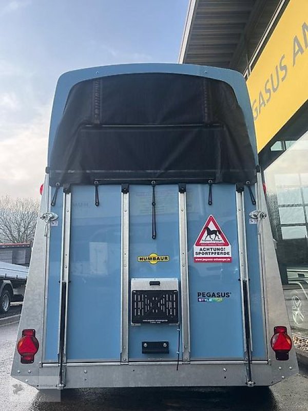 PKW-Anhänger типа Humbaur Pegasus Style 2-Pferdeanhänger 2,4t Neu Vollpoly, Gebrauchtmaschine в Gevelsberg (Фотография 4)
