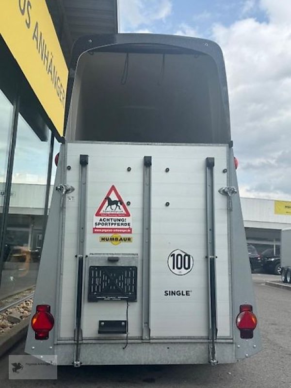 PKW-Anhänger tip Humbaur Single ALU 1,5er Pferdeanhänger Sattelkammer, Gebrauchtmaschine in Gevelsberg (Poză 3)