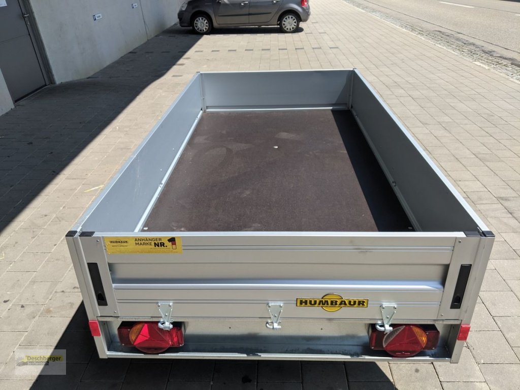 PKW-Anhänger Türe ait Humbaur Tieflader HA 752513 Kippbar, Neumaschine içinde Senftenbach (resim 9)