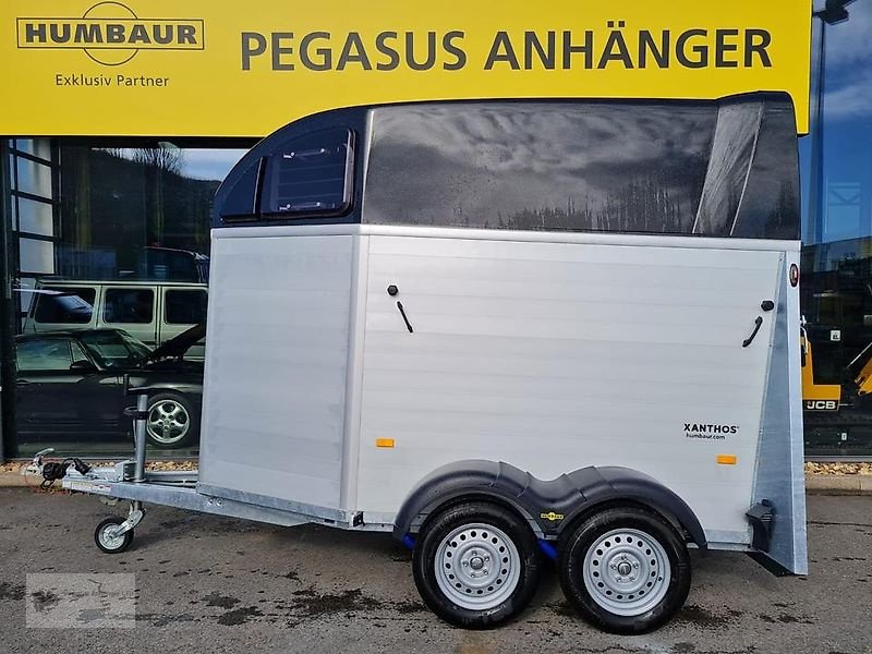 PKW-Anhänger des Typs Humbaur Xanthos 2,4t 2-Pferdeanhänger 1. Hand 100km/h Aluboden, Gebrauchtmaschine in Gevelsberg (Bild 3)