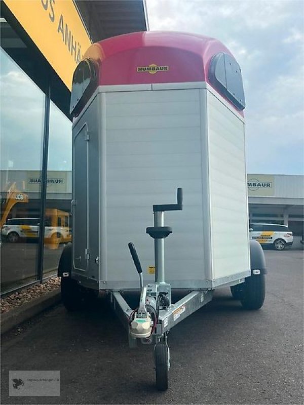 PKW-Anhänger del tipo Humbaur Xanthos 2-Pferdeanhänger 2,4t. DS Alu "magenta"-pink, Gebrauchtmaschine en Gevelsberg (Imagen 3)